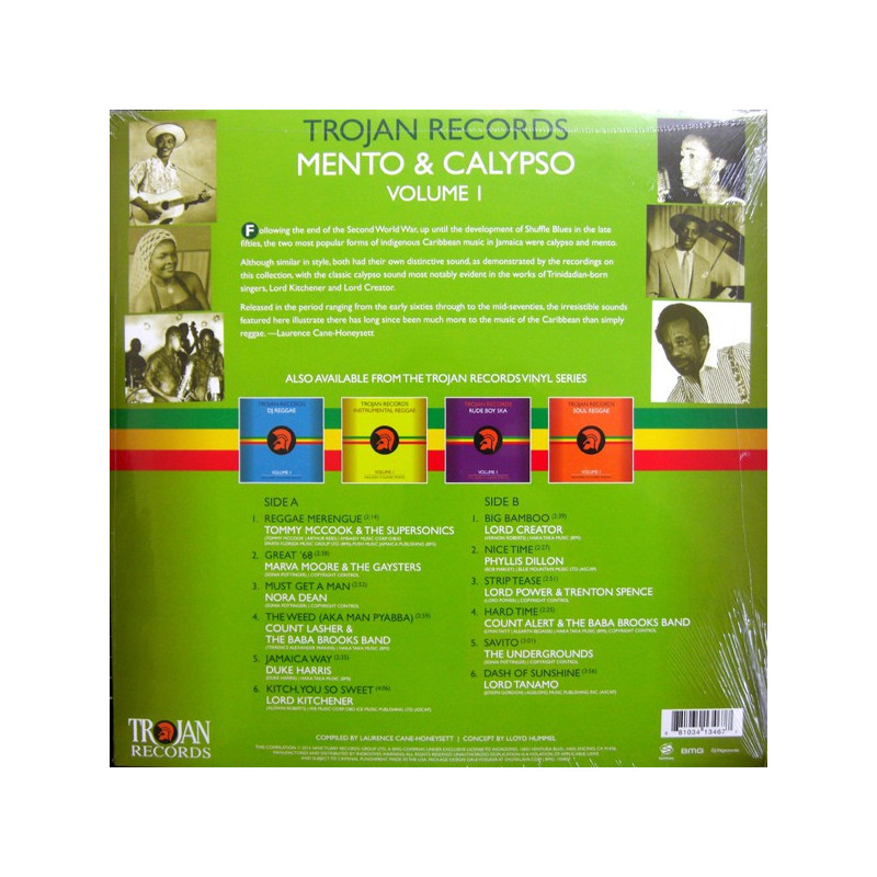 Trojan Records Mento & Calypso Volume 1