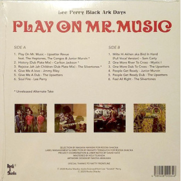 Play On Mr. Music: Lee Perry Black Ark Days