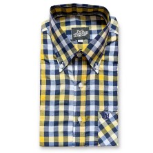 Harriot Shirt - Yellow, Black & Blue