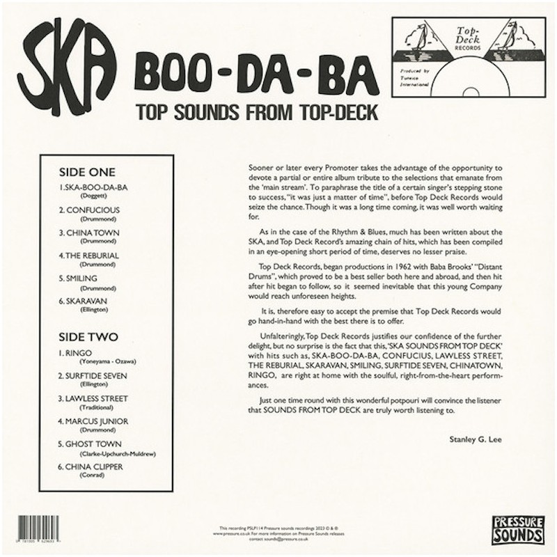 Ska Boo-Da-Ba (Top Sounds From Top Deck)