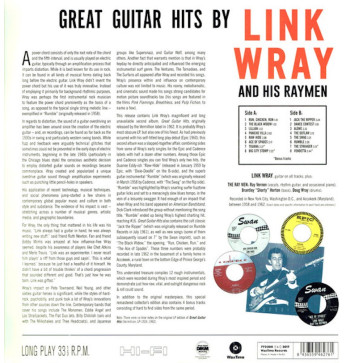 Great Guitar Hits By Link Wray And His Raymen