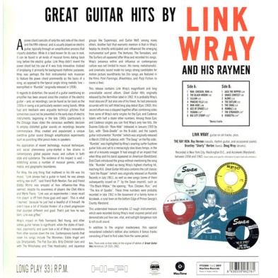 Great Guitar Hits By Link Wray And His Raymen