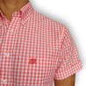 Harriot Shirt - (coral red)