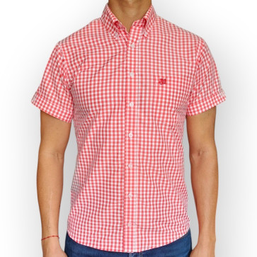 Camisa Harriot (rojo coral)