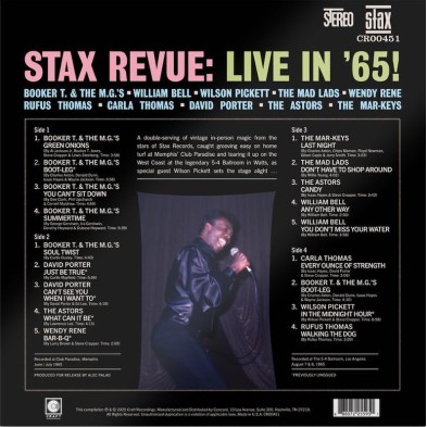 Stax Revue: Live In '65