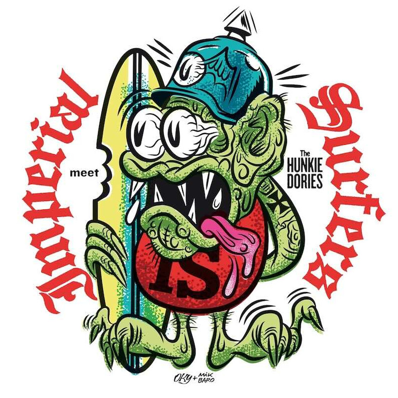 The Imperial Surfers Meet The Hunkie Dories