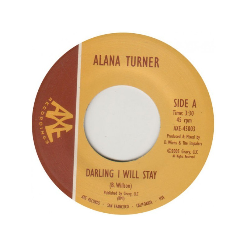 Darling I Will Stay / version